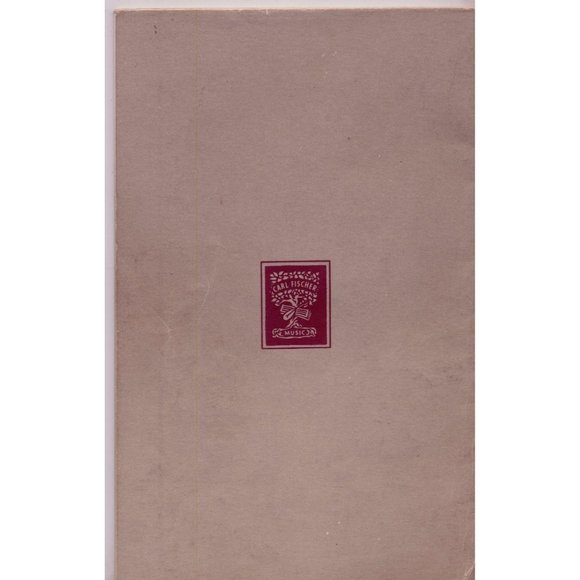 VINTAGE 1957 LUKAS FOSS PSALMS BOOK, for chorus of - Picture 2 of 4